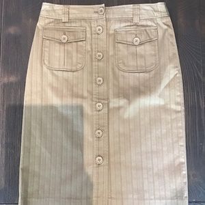 Bedo Femme Khaki Pencil Skirt